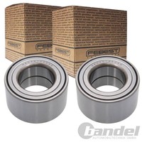 2X Febest Radlager Satz Vorne Beidseitig Passend FÜR Daihatsu Applause Charade