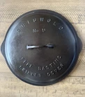 Griswold Cast Iron #9 Lid Only Perfect Condition