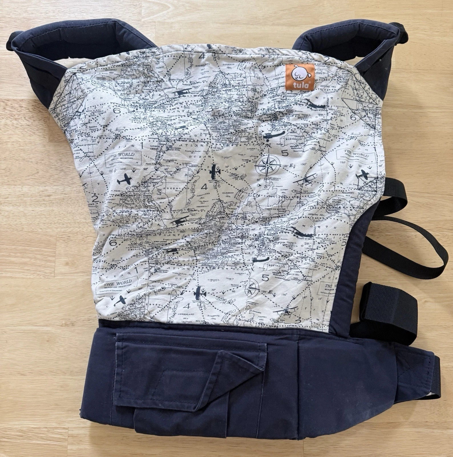 Tula Explore Baby Carrier Navigator Map Print Fits 15-45lbs, Multi-Position
Opens in a new window or