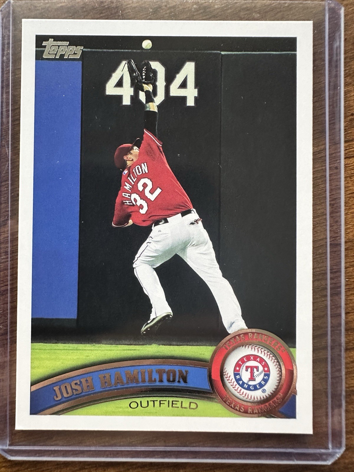2011 Topps Baseball #650 Josh Hamilton NM-Mint