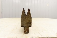 Press Brake Die 47-1/2" Long 30 Acute V 3/8" W 11/16" D 1-3/4" H 1/2" Tang
