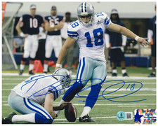 David Buehler Signed Dallas Cowboys 8x10 Photo Beckett Hologram