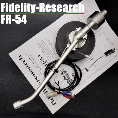 Fidelity-Research FR-54 Tonearm w/ Cable Manual Tested Excellent Vintage Japan
