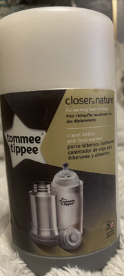Tommee Tippee Closer to Nature Warming Portable Travel Bottle Food Warmer EUC