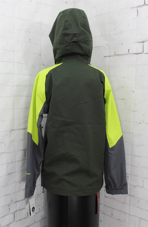 Volcom Brighton Pullover Snowboard Jacket, Men's Small Dark Grey - Image 4 of 4