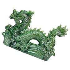  Decorative Dragon Figurine Chinese Squatting Sculpture Figurines