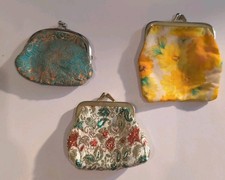 Vintage Kiss-Lock Coin Purse Collection 3-Piece Bundle 