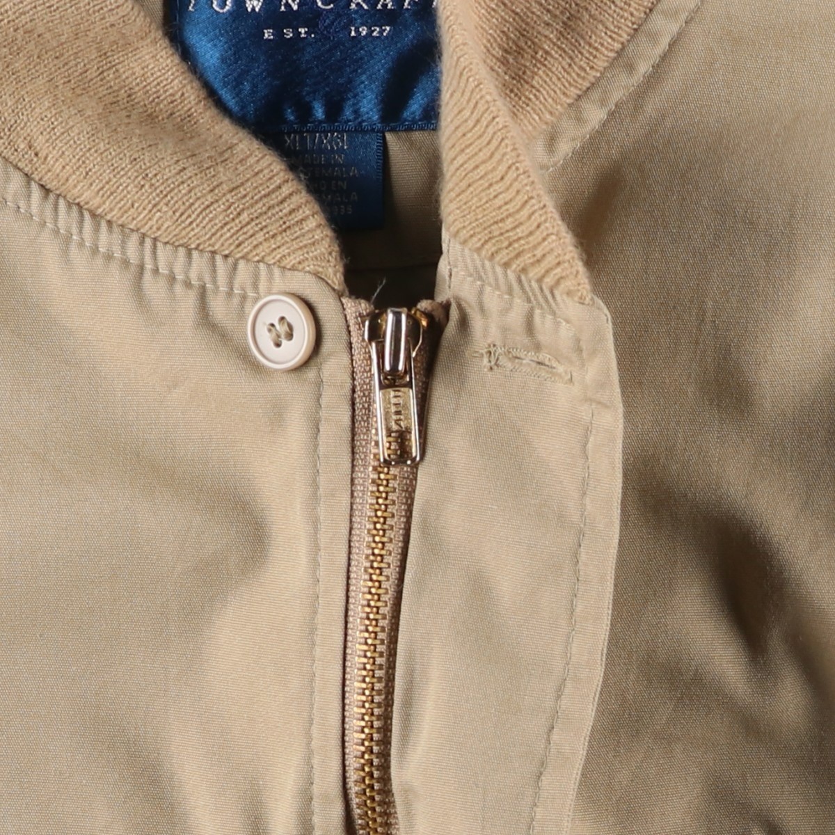 Used 80'S-90'S Town Craft Derby Jacket Cup Shoulder Jacket Men's