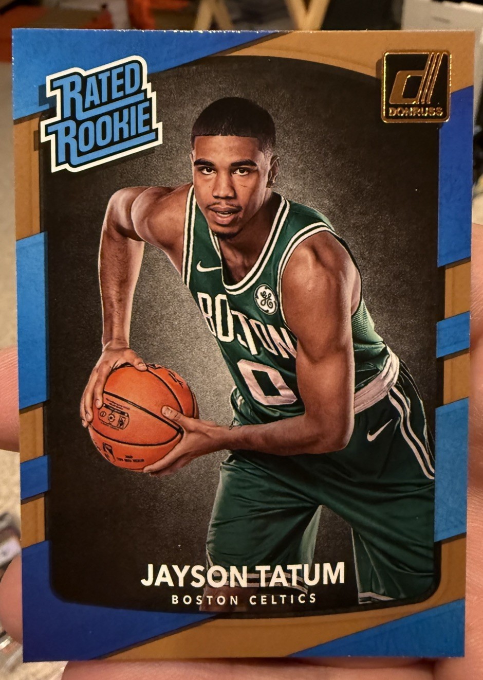 2017-18 Panini Donruss - Rated Rookies Jayson Tatum #198 (RC) Boston Celtics