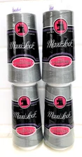 Maxi Lock Sewing/Serger Overlocker Thread LOT OF 4 STEEL Color 3000 yd Polyester