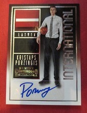 KRISTAPS PORZINGIS 15-16 CONTENDERS ROOKIE AUTOGRAPH CARD + FREEBIES SEE NOTES