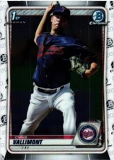 2020 Bowman #BCP-78 Chris Vallimont Chrome Prospects