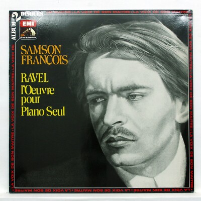SAMSON FRANCOIS - RAVEL complete works for piano solo EMI 2xLPs