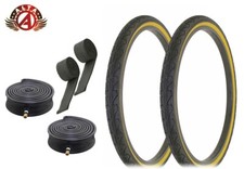 Alta Bicycle Cruiser Tires 26 X 1.95 Black Gum City Cavalier Slick 6pc Set. Alta Bicycle Cruiser Tires 26 X 1.95 Black Gum City Cavalier Slick 6pc Set.