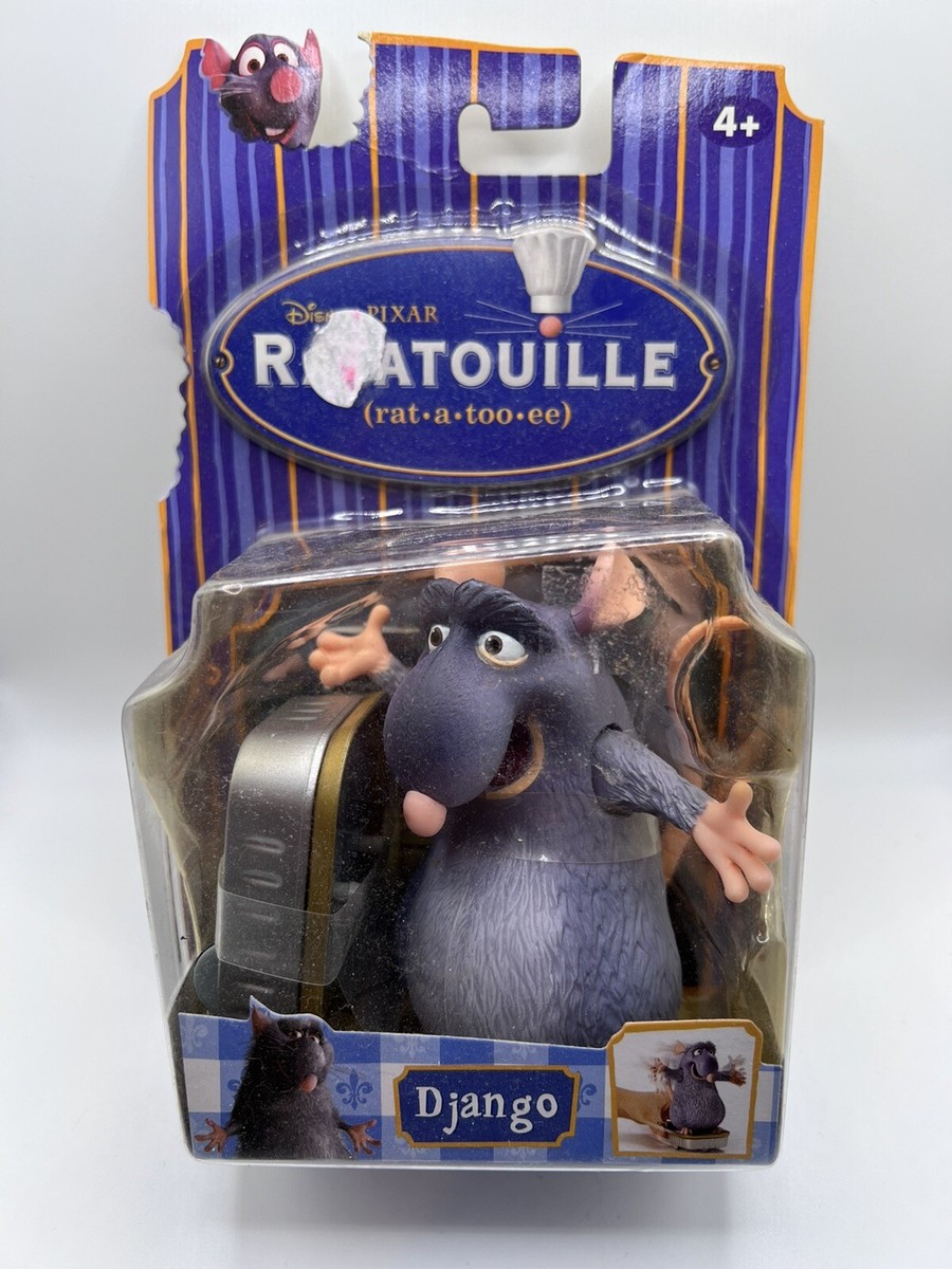 2006 Disney Pixar Ratatouille Toys Django Remy Emile Git NIB HTF