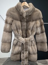 Real Mink Fur Coat Xs