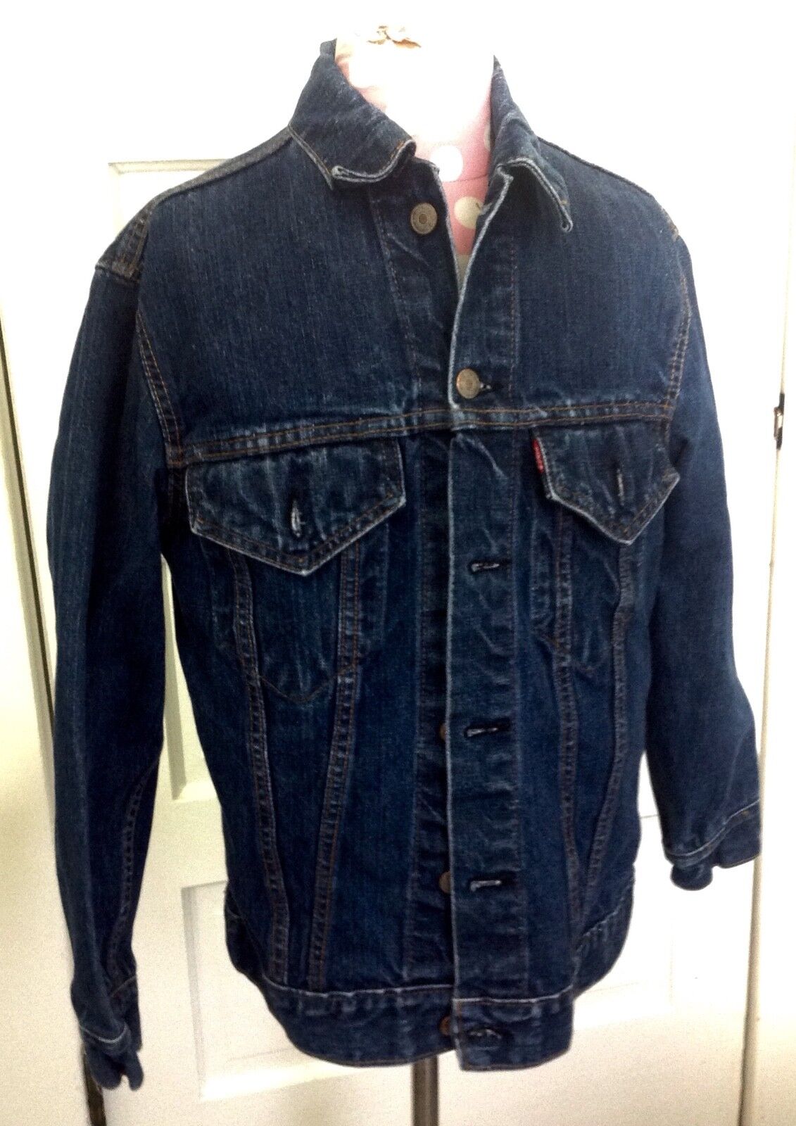 Vintage Levis Big E Type II Denim Levis Jeans Jacket Medium 