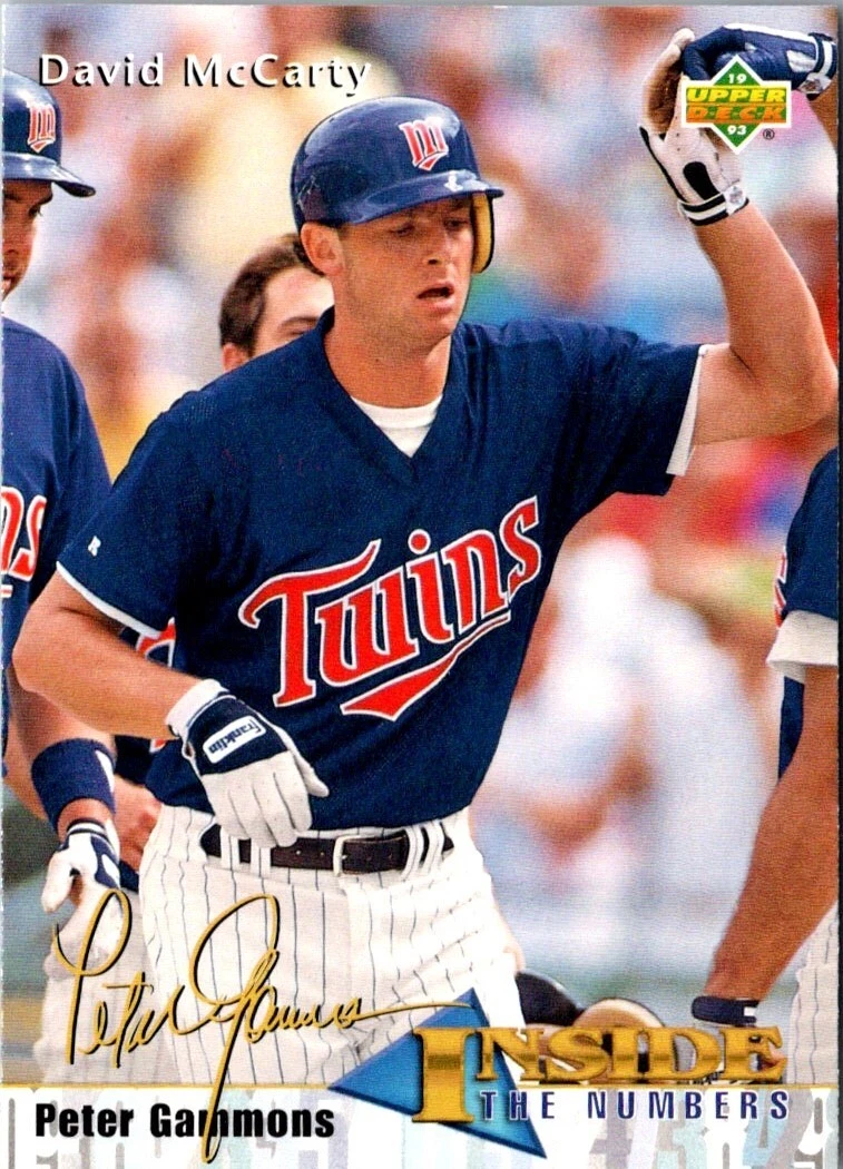 1993 Upper Deck David McCarty #462 Minnesota Twins Baseball Card