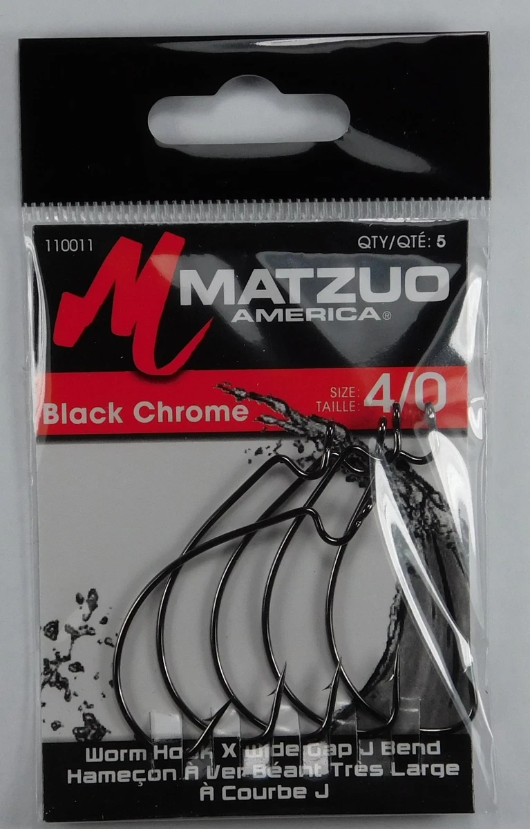 Matzuo Wide Gap J Bend Worm Hook 40 | eBay