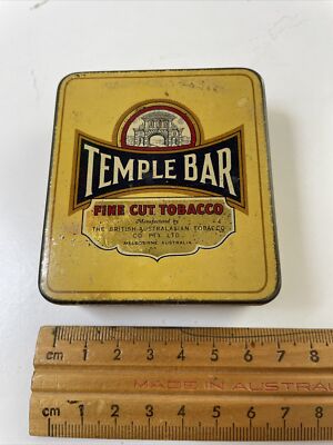 temple bar tobacco tin Sold at Auction: Quantity of Tins EMPTY 1 Oz Temple Bar