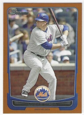2012 Bowman Baseball *ORANGE parallel* Lucas Duda card #171 - Serial #/250