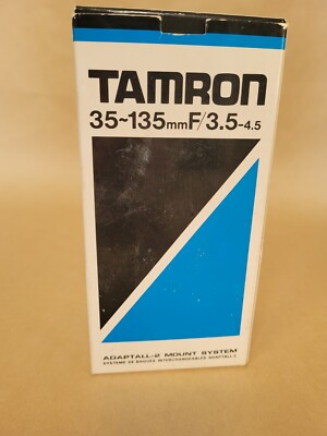 Tamron 35~135, F/ 3.5-4.5 Camera Lens, Model 40A