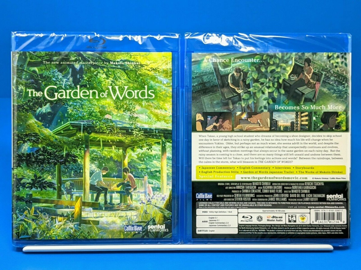 The Garden of Words (Blu-ray) for sale online | eBay