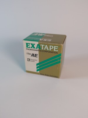 NEW Box of 5 170m AME Exabyte 8mm Data Cartridges ExaTape *READ 4 Sealed 1 Not*