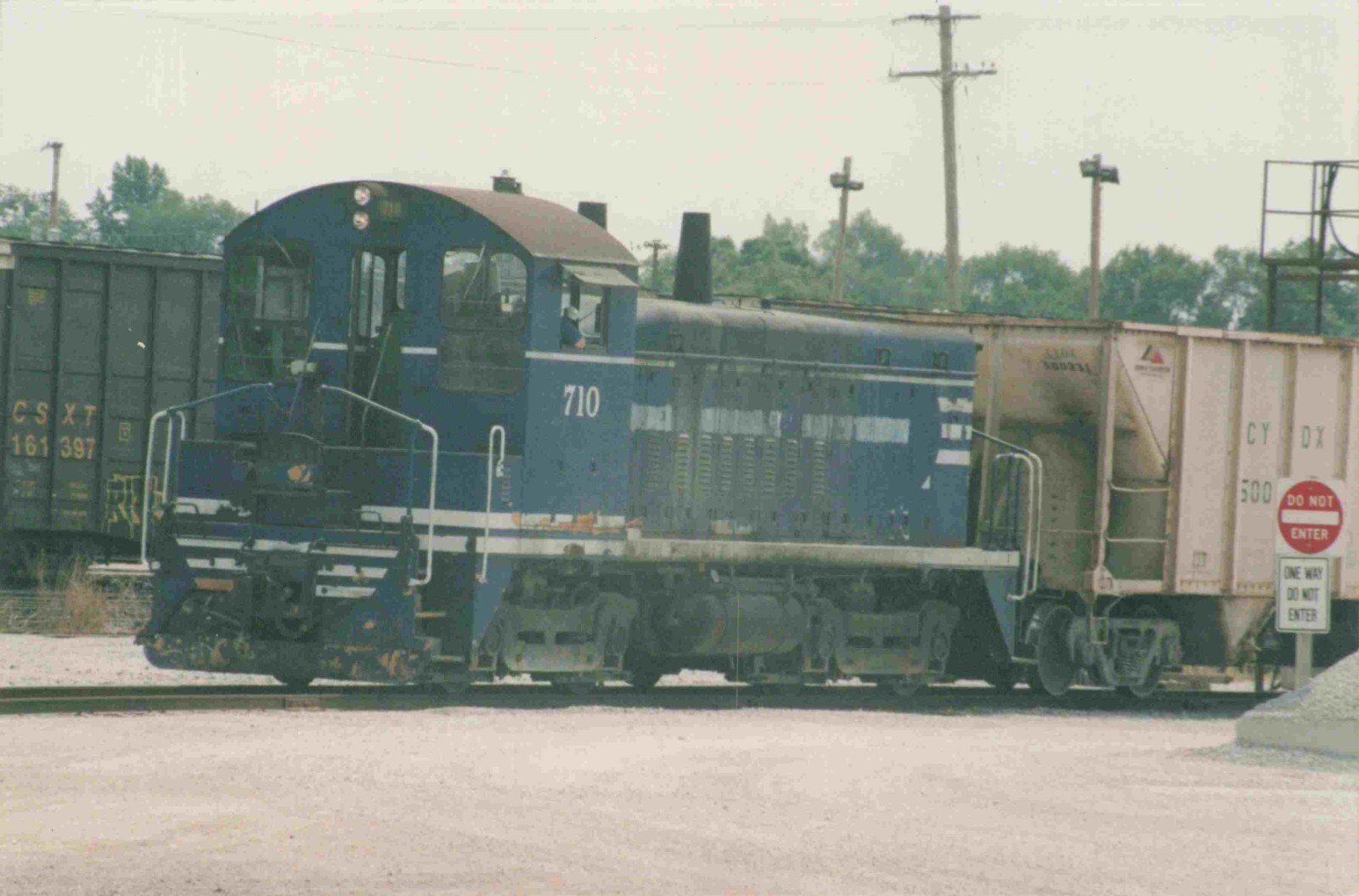 Grand Rapids Michigan Sw9 Third Coast Distributors Train Photo 4X6