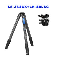 Leofoto LS-364CX Version Ranger Series Tripod  Ballhead Set - LS-364CX LH-40LSC