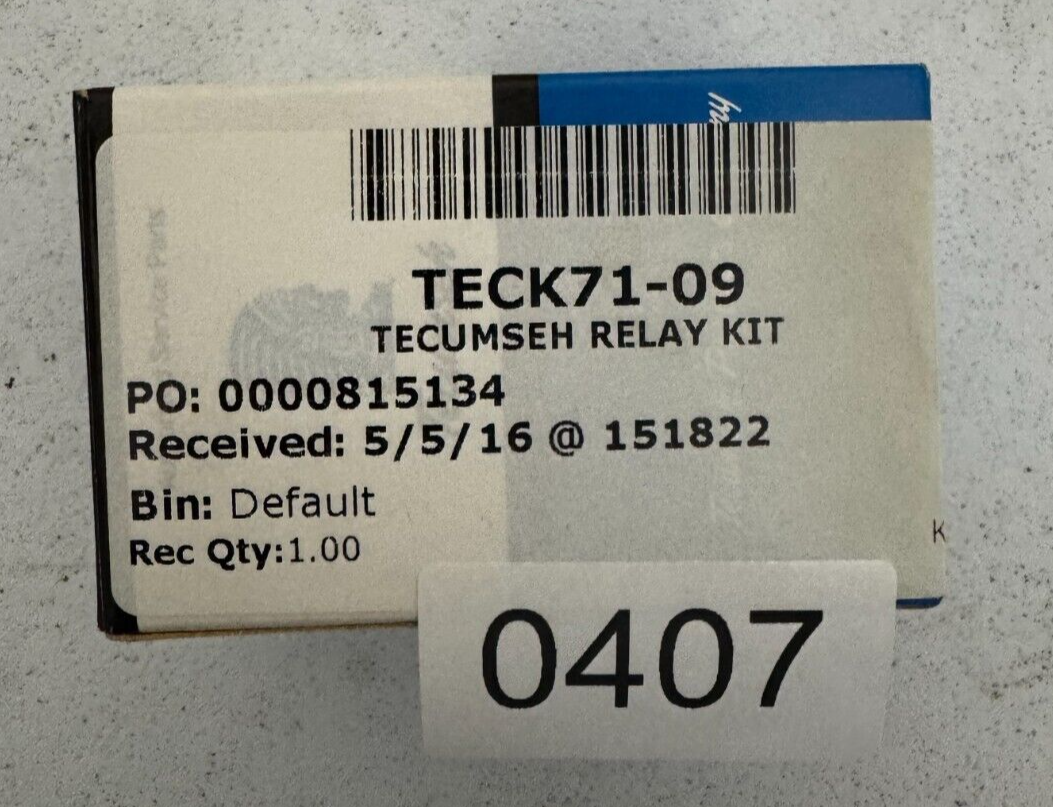 Tecumseh AC Compressor Relay K71-09 for Efficient Cooling Performance-image