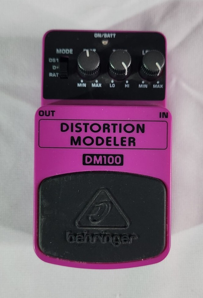BEHRINGER DM100 ディストーション 💥Behringer DM100 Distortion Modeler Stereo Digital Guitar