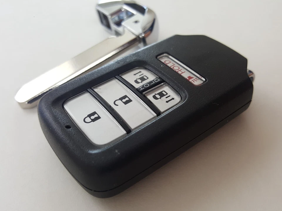 ORIGINAL HONDA ODYSSEY 14-17 OEM LLAVE INTELIGENTE MENOS ENTRADA MANDO A DISTANCIA EN BLANCO SIN CORTAR EE. UU. Foto 4 de 4