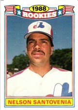 1989 TOPPS COMMEMORATIVE SET NELSON SANTOVENIA RC ROOKIE  BASEBALL CARD #18