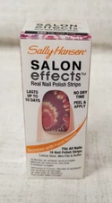 Sally Hansen SALON EFFECTS  Real Nail Polish Strips 560 TIE DYE FOR New In Box!!