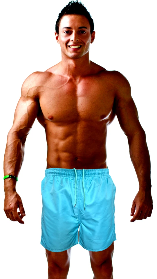 Badeshorts Badehose Shorts Schwimmhose Herren Männer Bermuda Schwimmshort 17806 - Bild 4 von 4