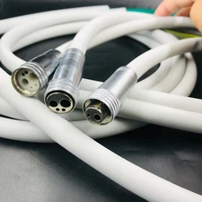 Dental Silicone Tube Hose Tubing Handpiece Air Turbine Fiber Optic 2/4/6 Holes