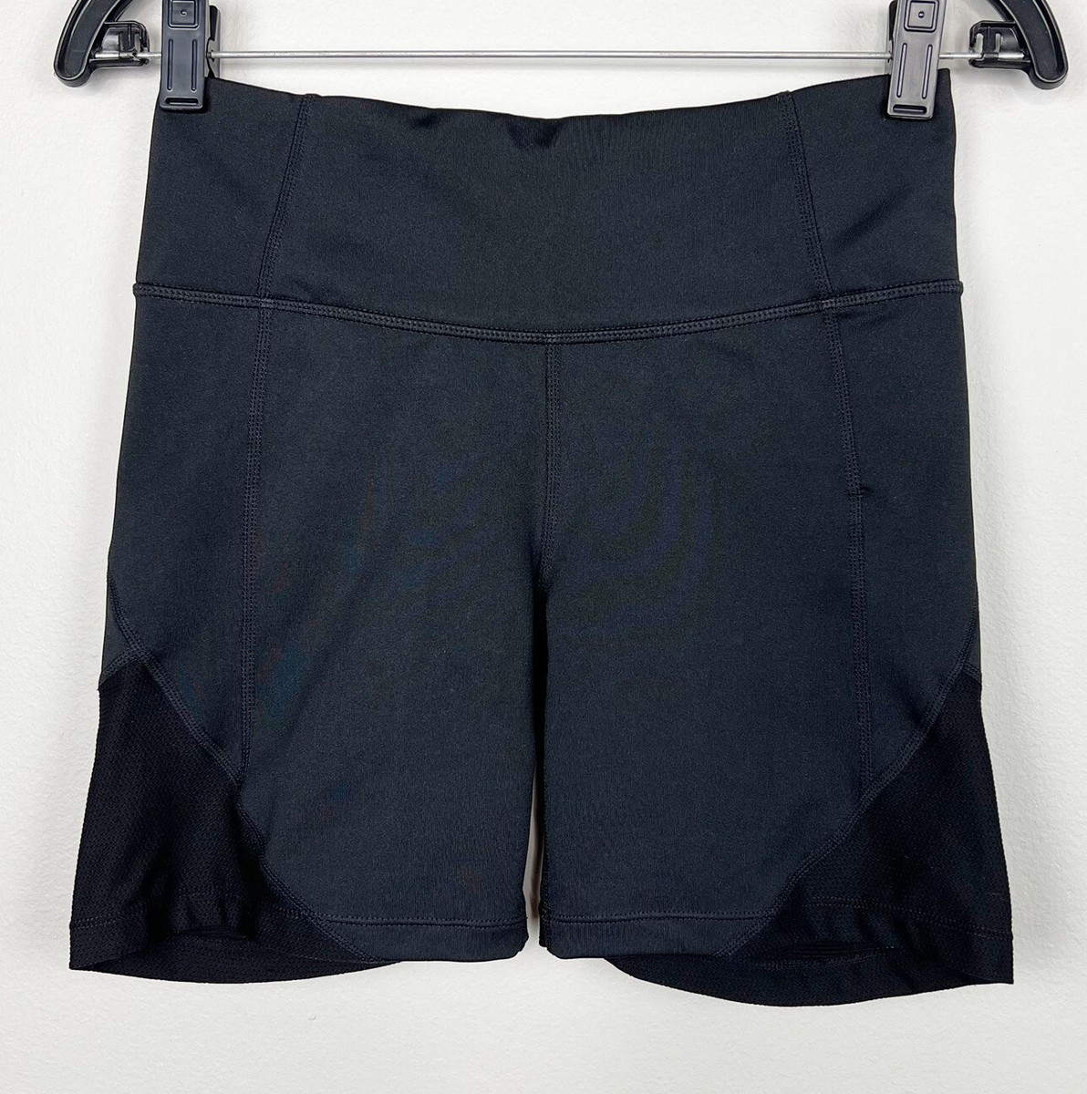 Short De Vélo Athleta Femme 1X – Noir-rouge (Spiced Cabernet) – Poche Zippée