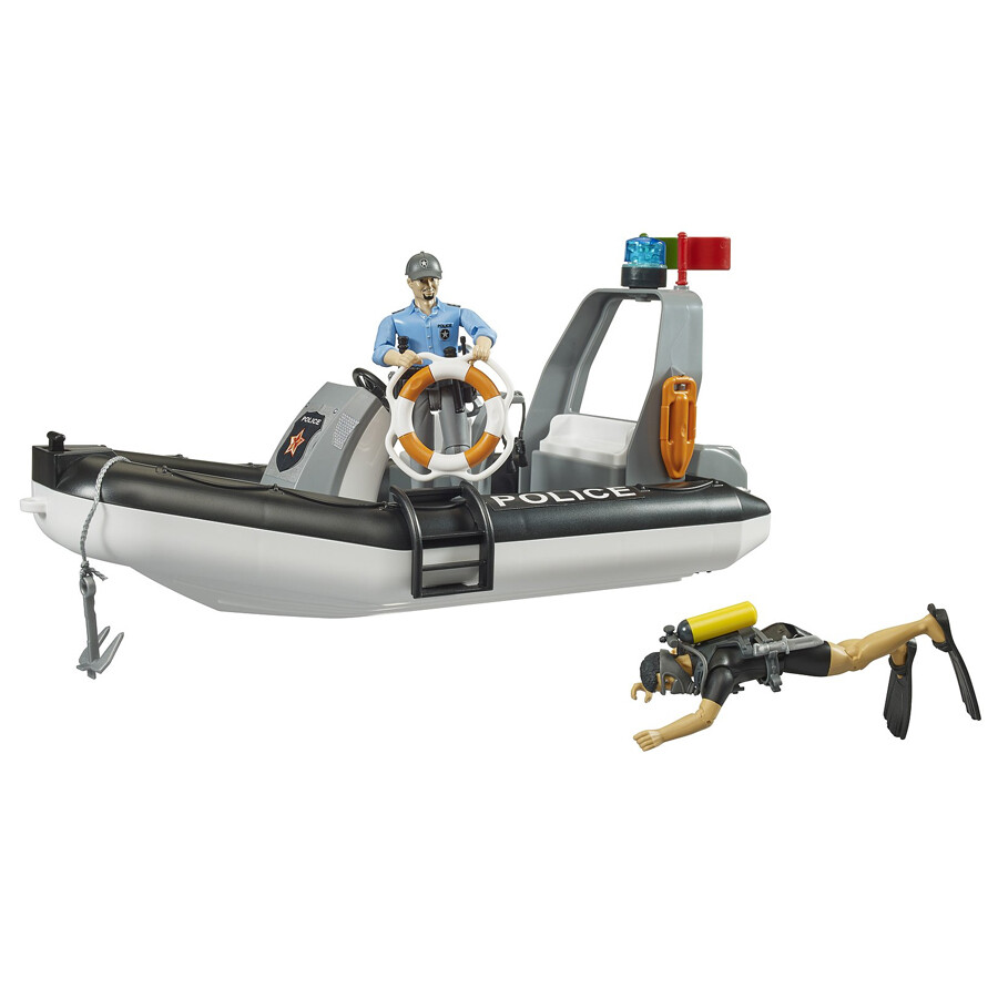 、 s Police Boat Rotating Beacon Light - Toy Box Michigan Toy Boat
