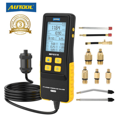 #ad Cylinder Compression Pressure Tester Digital Petrol Engine Gauge Tool 0 426psi $89.99