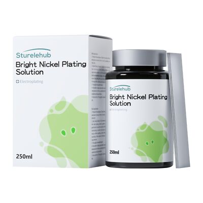 Bright Nickel Plating Solution 250ml Electroplating Solution Excellent Corros...