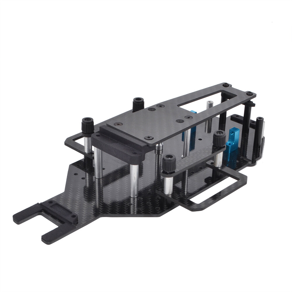 Carbon Chassis Frame Kit for Tamiya TA02 TA02W TA02S TA02SW