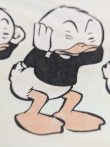 Disney Huey Dewey And Louie Graphic Crew Neck Short Sleeve T-Shirt Men's Size M - Picture 9 of 15