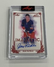 2022 LEAF ART OF HOCKEY JEAN RATELLE AUTO IMAGETIC /5