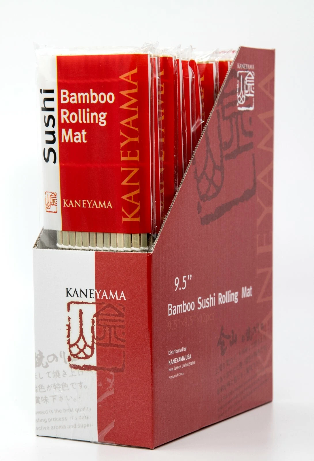 Kaneyama Baboo Rolling Mat for Sushi Wrapping, 12-Pakc, 15-Box
Opens in a new window or tab