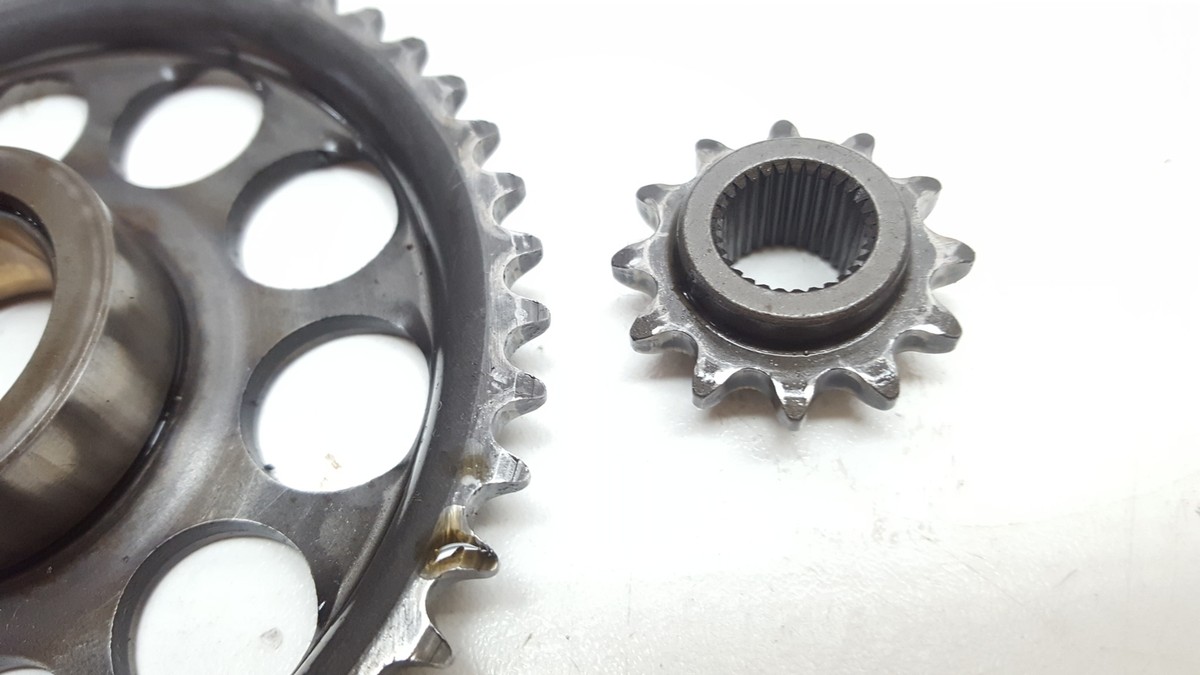 Starter Motor Chain & Sprockets Kawasaki KLE500 1992 GPZ500 #712