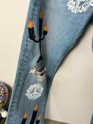 Denim Tears x Virgil Abloh “Message in a Tear” Jeans | eBay