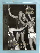 BOB PETTIT - 1996-97 Topps NBA Stars 