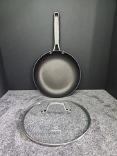 Calphalon Classic 10” Omelette Pan & Cover Nonstick Black 1390