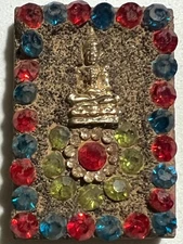 PHRA KAEW MORAKOT LP TOH RARE OLD THAI BUDDHA AMULET PENDANT MAGIC ANCIENT#15